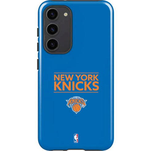 NBA New York Knicks Standard - Blue Galaxy S23 Plus Pro Case