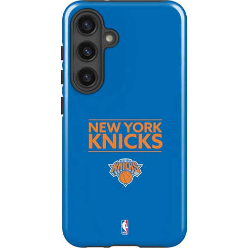 NBA New York Knicks Standard - Blue Galaxy S24 Impact Case