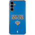 NBA New York Knicks Standard - Blue Galaxy S24 Plus Clear Case