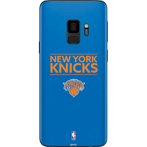 NBA New York Knicks Standard - Blue Galaxy S9 Skin