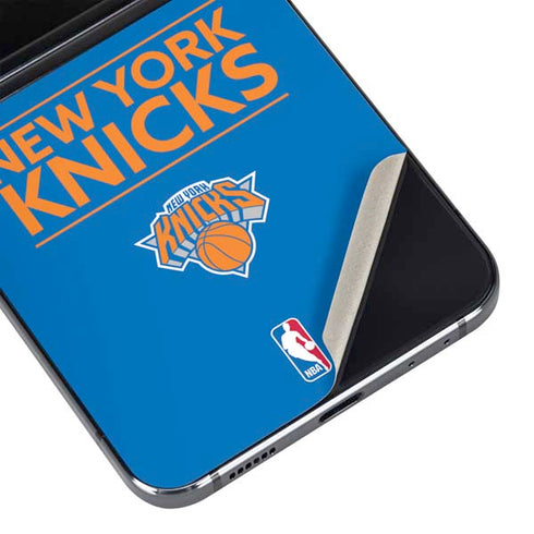 NBA New York Knicks Standard - Blue Galaxy Z Flip5 5G Skin