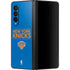 NBA New York Knicks Standard - Blue Galaxy Z Fold3 5G Skin