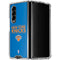 NBA New York Knicks Standard - Blue Galaxy Z Fold4 5G Clear Case