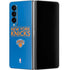 NBA New York Knicks Standard - Blue Galaxy Z Fold4 5G Skin