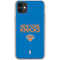 NBA New York Knicks Standard - Blue iPhone 11 Clear Case
