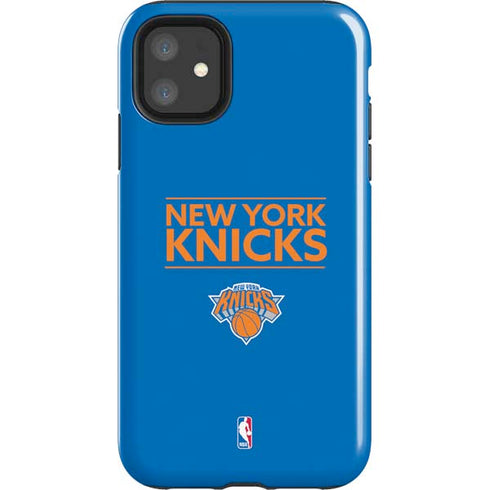 NBA New York Knicks Standard - Blue iPhone 11 Impact Case