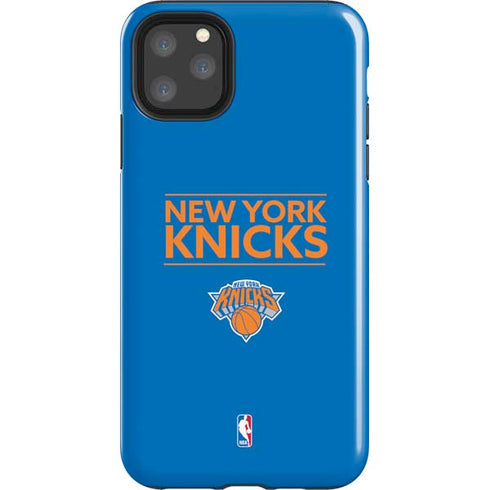 NBA New York Knicks Standard - Blue iPhone 11 Pro Max Impact Case