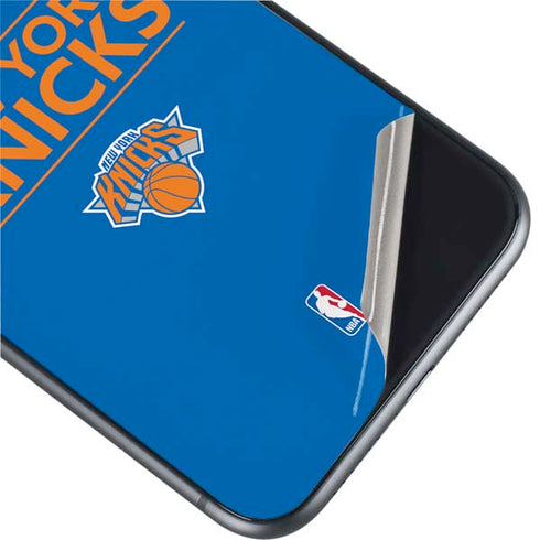 NBA New York Knicks Standard - Blue iPhone 11 Skin