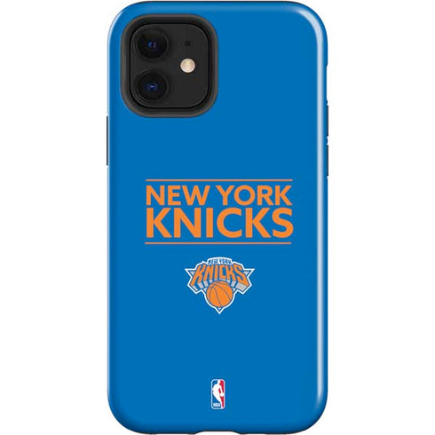 NBA New York Knicks Standard - Blue iPhone 12 Impact Case