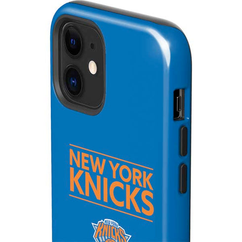 NBA New York Knicks Standard - Blue iPhone 12 Impact Case