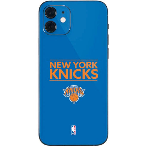 NBA New York Knicks Standard - Blue iPhone 12 Mini Skin