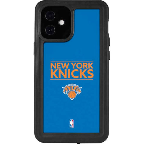 NBA New York Knicks Standard - Blue iPhone 12 Mini Waterproof Case