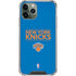 NBA New York Knicks Standard - Blue iPhone 12 Pro Clear Case