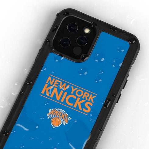 NBA New York Knicks Standard - Blue iPhone 12 Pro Waterproof Case