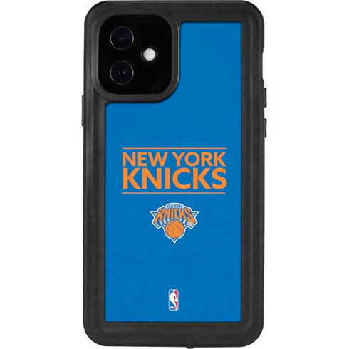 NBA New York Knicks Standard - Blue iPhone 12 Waterproof Case