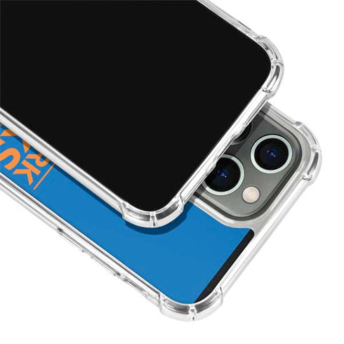 NBA New York Knicks Standard - Blue iPhone 13 Pro Max Clear Case