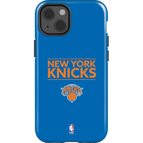 NBA New York Knicks Standard - Blue iPhone 15 Impact Case