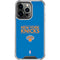 NBA New York Knicks Standard - Blue iPhone 14 Pro Clear Case