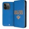 NBA New York Knicks Standard - Blue iPhone 14 Pro Folio Case