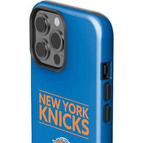 NBA New York Knicks Standard - Blue iPhone 15 Pro Max Impact Case