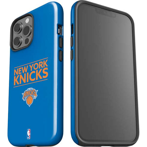 NBA New York Knicks Standard - Blue iPhone 15 Pro Max Impact Case