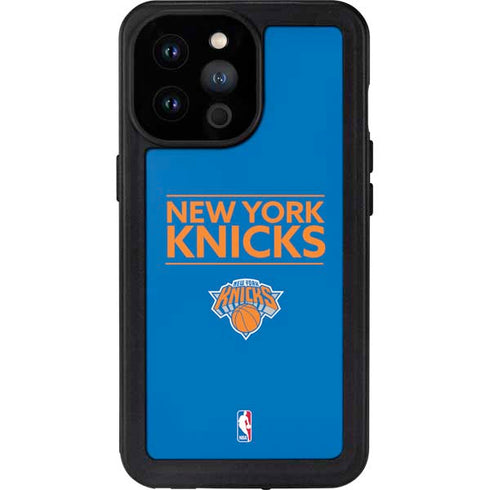 NBA New York Knicks Standard - Blue iPhone 14 Pro Max Waterproof Case