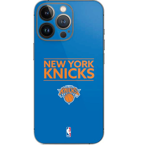 NBA New York Knicks Standard - Blue iPhone 15 Pro Skin