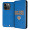 NBA New York Knicks Standard - Blue iPhone 15 Pro Folio Case