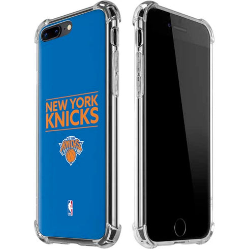 NBA New York Knicks Standard - Blue iPhone 7/8 Plus Clear Case