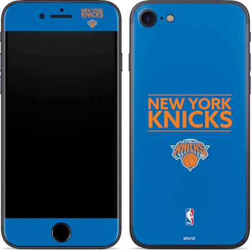 NBA New York Knicks Standard - Blue iPhone 8 Skin