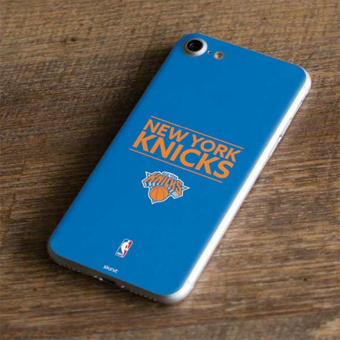 NBA New York Knicks Standard - Blue iPhone 8 Skin