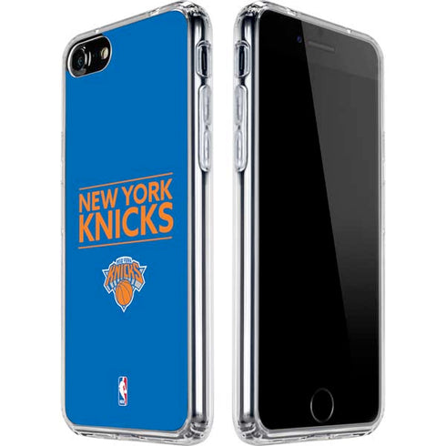 NBA New York Knicks Standard - Blue iPhone SE (2nd & 3rd Gen) Clear Case