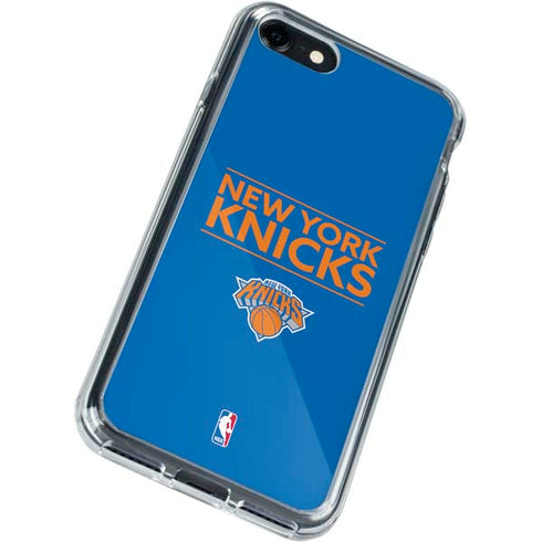 NBA New York Knicks Standard - Blue iPhone SE (2nd & 3rd Gen) Clear Case