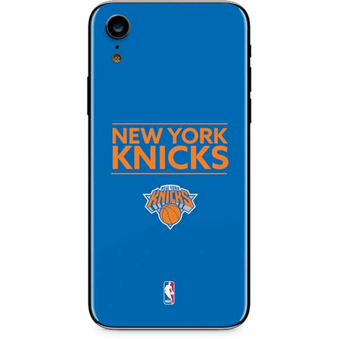 NBA New York Knicks Standard - Blue iPhone XR Skin