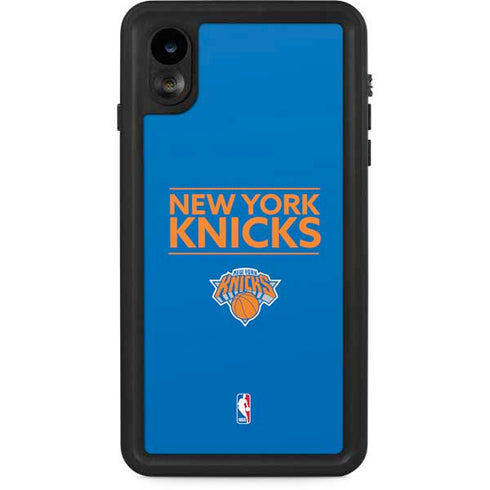 NBA New York Knicks Standard - Blue iPhone XR Waterproof Case