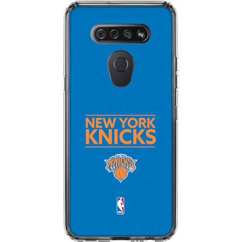 NBA New York Knicks Standard - Blue LG K51/Q51 Clear Case