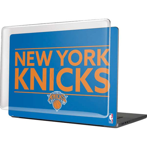 NBA New York Knicks Standard - Blue MacBook Pro 16in (2021-25) Case plus Skin