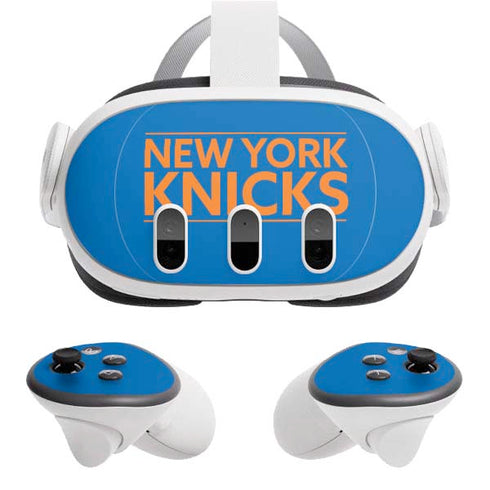 NBA New York Knicks Standard - Blue Meta Quest 3 Skin