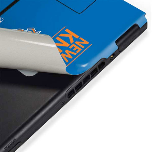 NBA New York Knicks Standard - Blue Nintendo Switch Bundle Skin