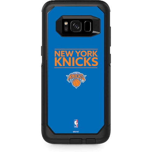NBA New York Knicks Standard - Blue Otterbox Commuter Galaxy Skin
