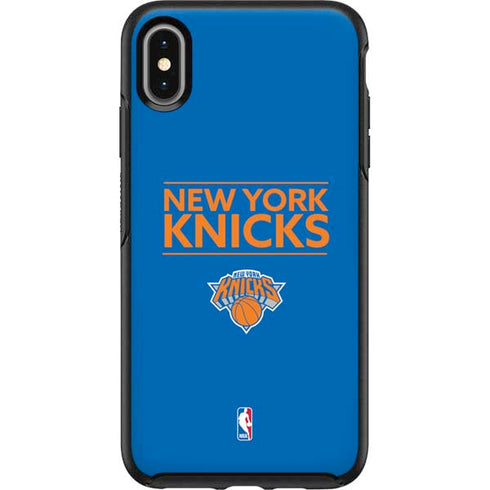 NBA New York Knicks Standard - Blue Otterbox Symmetry iPhone Skin