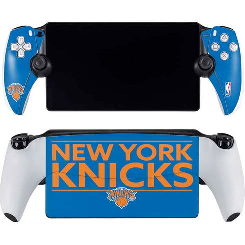 NBA New York Knicks Standard - Blue PlayStation Portal Remote Player Skin
