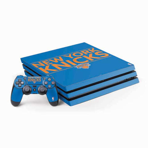 NBA New York Knicks Standard - Blue PS4 Pro Bundle Skin