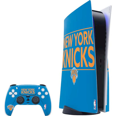 NBA New York Knicks Standard - Blue PS5 Bundle Skin