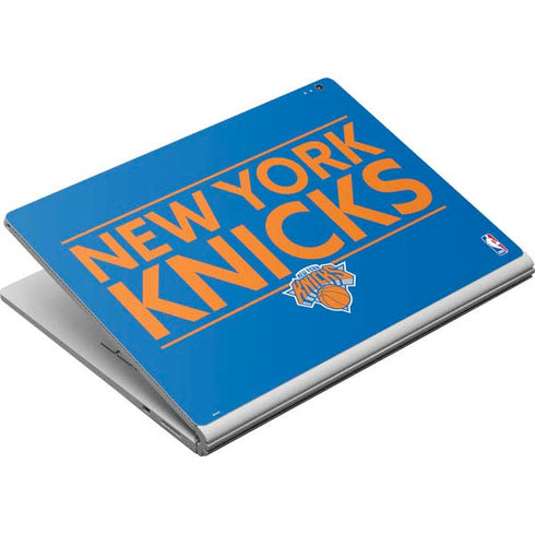 NBA New York Knicks Standard - Blue Surface Book Skin