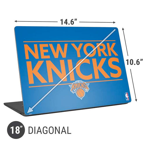 NBA New York Knicks Standard - Blue Universal Laptop 18in (14.6 x 10.6in) Skin