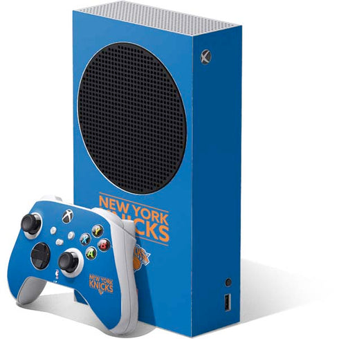 NBA New York Knicks Standard - Blue Xbox Series S Skins