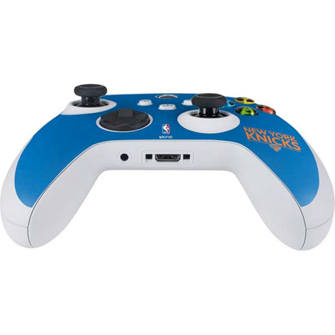 NBA New York Knicks Standard - Blue Xbox Series S Controller Skin