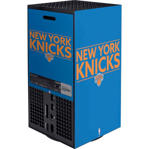 NBA New York Knicks Standard - Blue Xbox Series X Bundle Skin