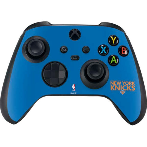 NBA New York Knicks Standard - Blue Xbox Series X Controller Skin